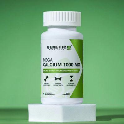 Genetic Nutrition Mega Calcium 1000 MG, 60tabs