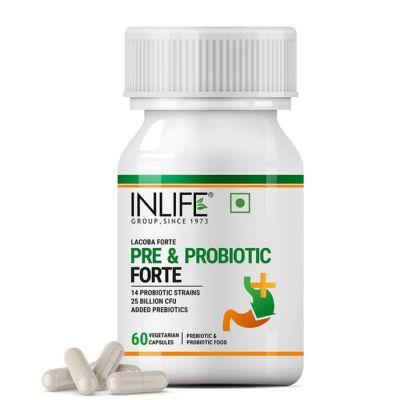 Inlife Pre And Probiotics Forte, 60Caps