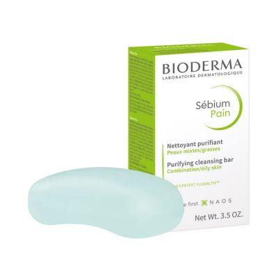 Bioderma Sebium Pain Purifying Cleansing Bar, 100gm