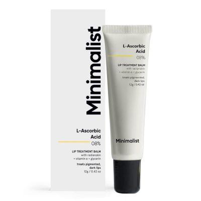 Minimalist 8% L-Ascorbic Acid Lip Treatment Balm, 12gm