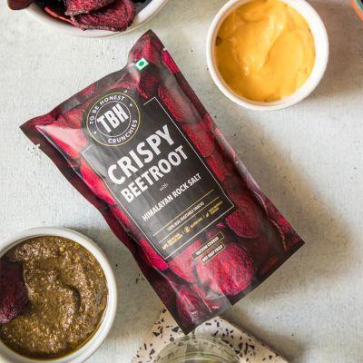 TBH Crispy Beetroot with Himalayan Rock Salt, 70gm