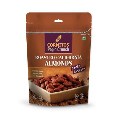 Cornitos Smoky Barbeque Roasted Almonds, 200gm