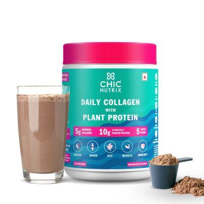 Chicnutrix Daily Collagen with Plant Protein, 330gm