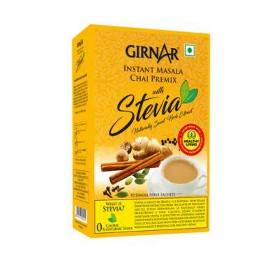 Girnar Instant Masala Chai Premix With Stevia, 80gm