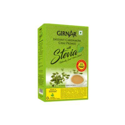 Girnar Instant Cardamom Chai Premix With Stevia, 80gm