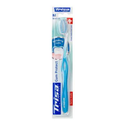 Trisa Gum Protect Medium Toothbrush, 1pc