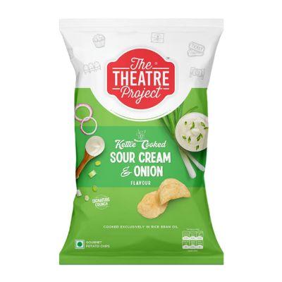 The Theatre Project Sour Cream & Onion Chips, 72gm