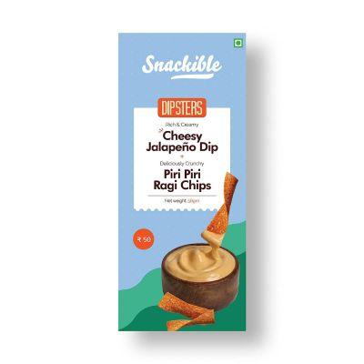 Snackible Cheesy Jalapeno Dip, 56gm