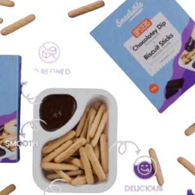 Snackible Dip with Sticks, 30gm