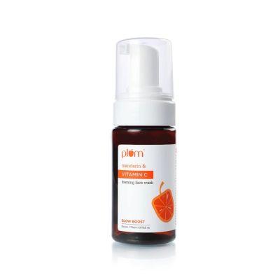 Plum Mandarin & Vitamin C Foaming Face Wash, 110ml