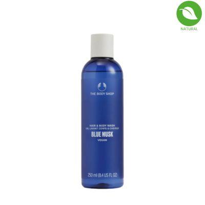 The Body Shop Blue Musk Hair And Body Wash, 250ml