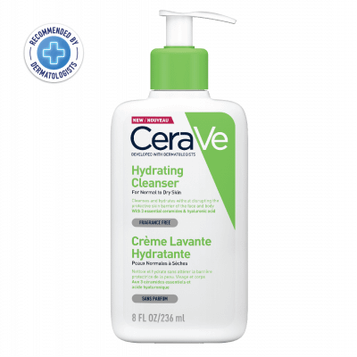 CeraVe Hydrating Facial Cleanser (For Normal to Dry Skin), 236ml