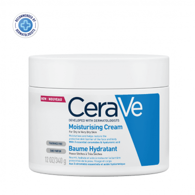 CeraVe Moisturising Cream (For Dry to Very Dry Skin), 340gm