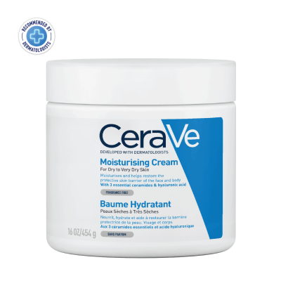 CeraVe Moisturising Cream (For Dry to Very Dry Skin), 454gm