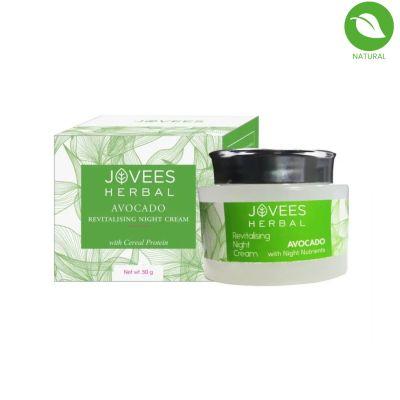 Jovees Herbal Avocado Revitalising Night Cream, 50gm
