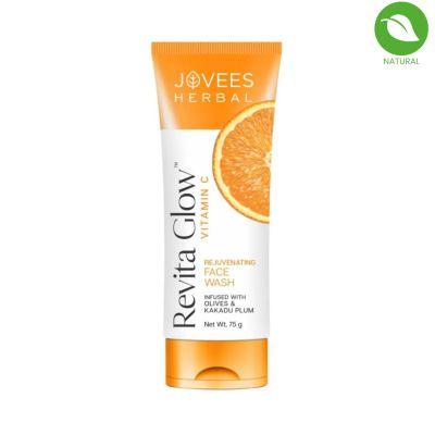 Jovees Herbal Revita Glow Vitamin C Face Wash, 75gm