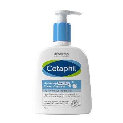 Cetaphil Hydrating Foaming Cream Cleanser, 236ml