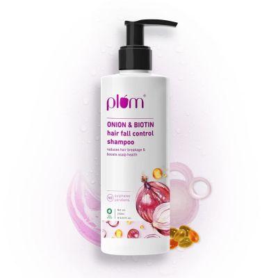 Plum Onion & Biotin Hair Fall Control Shampoo, 250ml