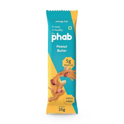 Phab Peanut Butter Energy Bar, 35gm