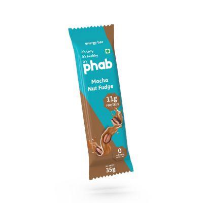 Phab Mocha Nut Fudge Protein Bar, 35gm