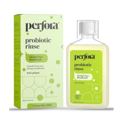 Perfora Probiotic Rinse Lemon Mint Mouthwash, 200ml