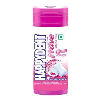 Happydent Wave Xylitol Sugarfree Fruits Flavour, 1pc