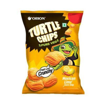 Orion Turtle Mexican Lime Chips, 70gm