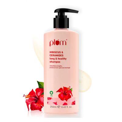 Plum Hibiscus & Ceramides Long & Healthy Shampoo, 250ml