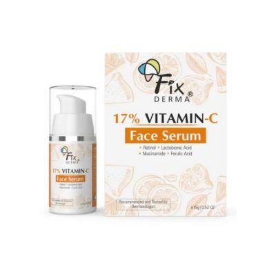 Fixderma 17% Vitamin C Face Serum, 15gm