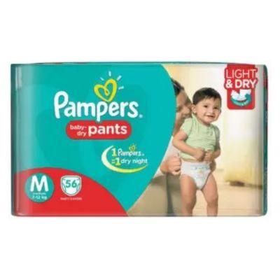 Pampers Pants M 7-12kg, 56pcs