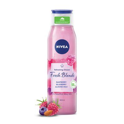 Nivea Fresh Blends Raspberry Shower Gel, 300ml