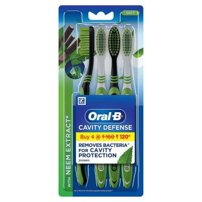 Oral B with Neem Extract Cavity Defense (Buy 2 Get 2 Free), 4pcs