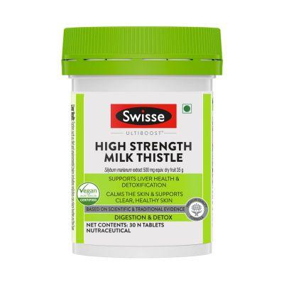 Swisse High Strength Milk Thistle, 30tabs