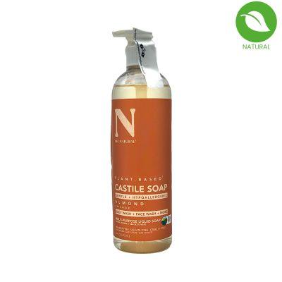 Dr. Natural Almond Castile Soap, 473ml