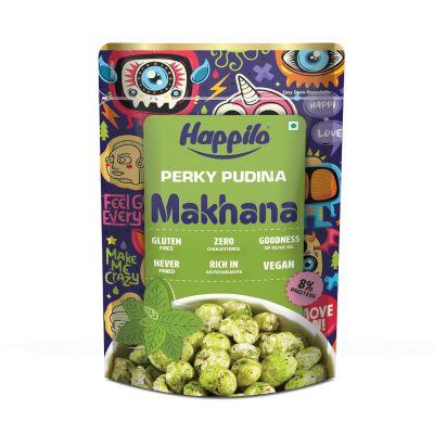 Happilo Perky Pudina Makhana, 55gm