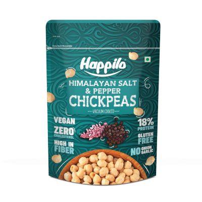 Happilo Himalayan Salt & Pepper Chickpeas, 110gm