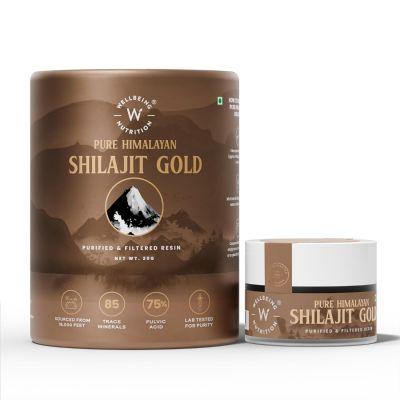Wellbeing Nutrition Pure Himalayan Shilajit Gold, 200gm