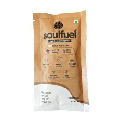 Soulfuel Chocolate Protein Sachet, 36gm