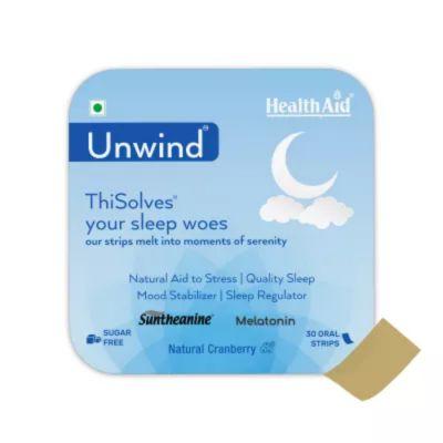 HealthAid Unwind (Natural Cranberry) 30Strips