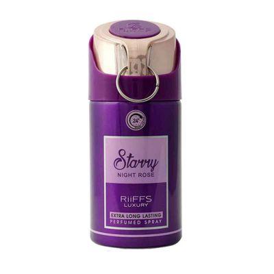 RiiFFS Luxury Starry Night Rose Body Spray, 250ml