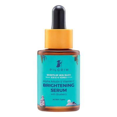 Pilgrim Alpha Arbutin & Vitamin C Brightening Skin Face Serum, 30ml