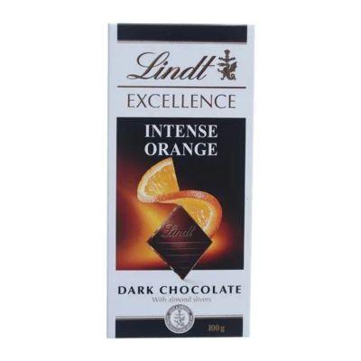 Lindt Intense Orange Dark Chocolate, 100gm