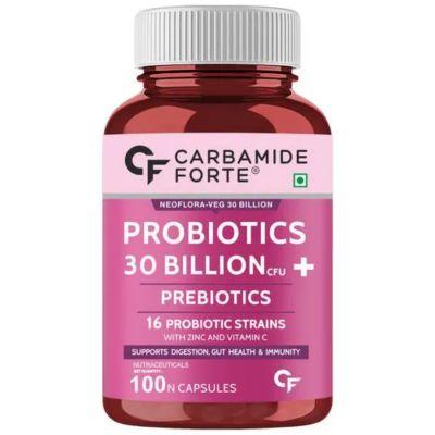 Carbamide Forte Probiotics + Prebiotics, 100caps