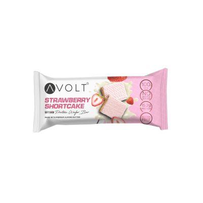 Avolt Strawberry Shortcake Protein Wafer Bar, 1pc