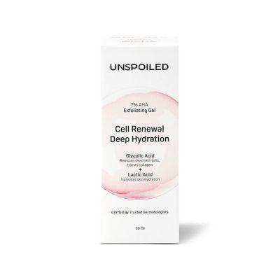 Unspoiled 7% AHA Exfoliating Gel, 30ml