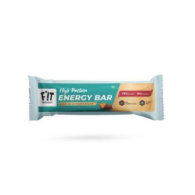 Fit Nutrition Almond, Sea Salt & Dark Chocolate Energy Bar, 35gm