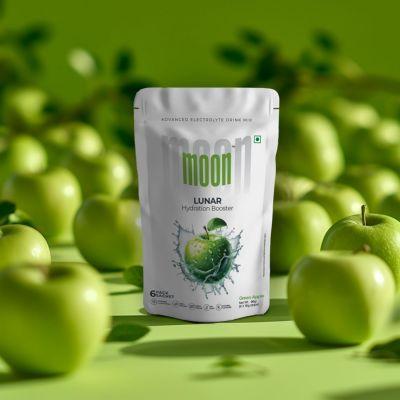 Moon Lunar Green Apple Hydration booster, 6pcs