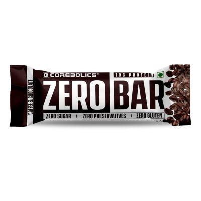 Corebolics Zero Protein Bar (Coffee & Chocolate), 40gm