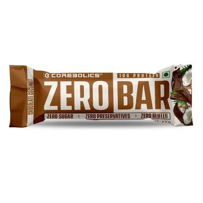 Corebolics Zero Protein Bar (Chocolate Coconut), 40gm