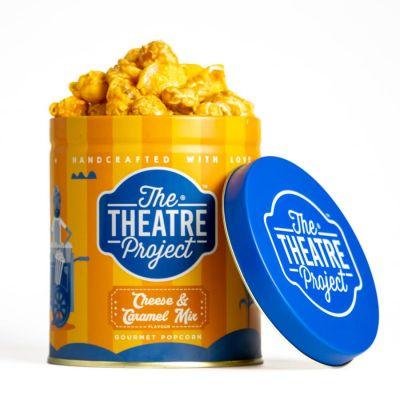 The Theatre Project Cheese & Caramel Mix Popcorn Tin, 88gm